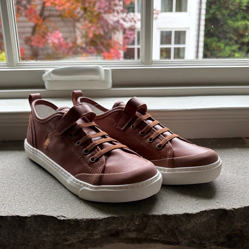 Polo by Ralph Lauren Brown Kids Shoes